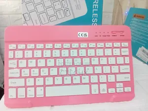 Bluetooth Keyboard for Windows, Android, Ios. Watermelon Red