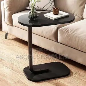 C-Shaped Minimalist Sofa Side End Table