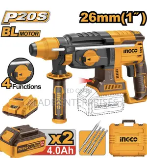 Ingco 20v Lithium-ion Cordless Rotary Hammer