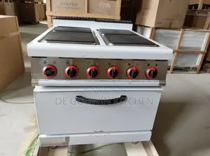 4 Burners Electric 380v Cooker