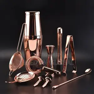 Premium Quality 10pcs Stainless Steel Cocktail Shaker