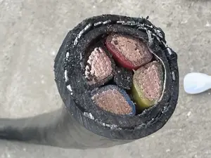 120mmx4core Pure Copper Armored Cable