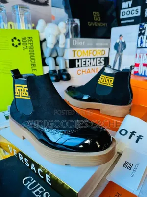 Men's Suede-Leather Ankle Boots