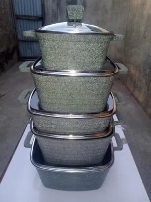 10pcs Marble Non-Stick Cookware Set – Family, Home, Restaurants Use
