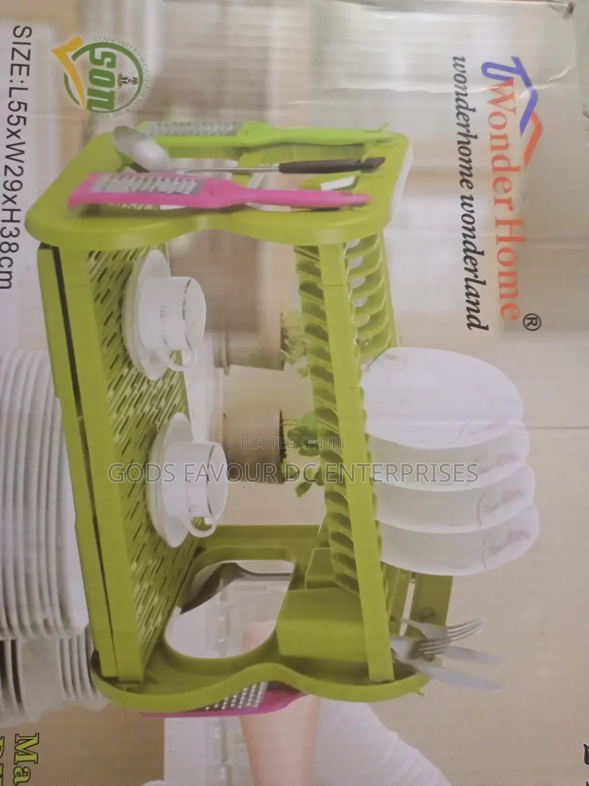 Plastic Plate Rack
