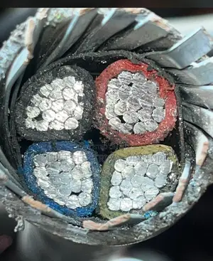 35mm X 4core Armoured Cable (Aluminum)