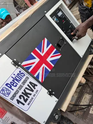 12kva Capacity Silent Perkins Lister