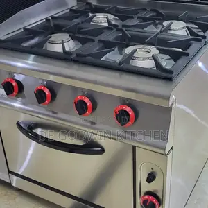 4 Burners Gas Cooker Withoven Now Available