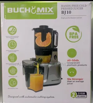 Buchymix Hands-Free Cold Pressed Slow Juicer - Bj10