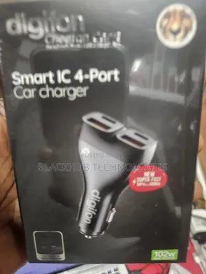 Digifon Cheetah Car 3 102w 4 Ports Charger