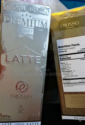 Organo Latte Creamy Gourmet Coffee Infuse With Ganoderma 20 Sachets