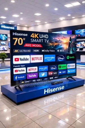 Hisense 70" A6 Series Uhd Smart Tv (Model 70a6) – Vidaa Smart Tv W