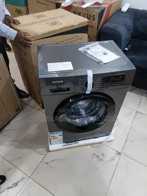Polystar 7kg Front Load Laundry Washer in Black