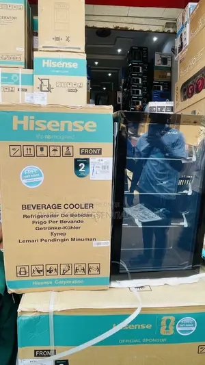 New Hisense Table Top Chiller 100liters  94fc