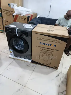 Polystar 7kg Front Load Machine – Elegant Design