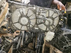 Radiator and Fan and Condenser for Toyota Prius. 2023