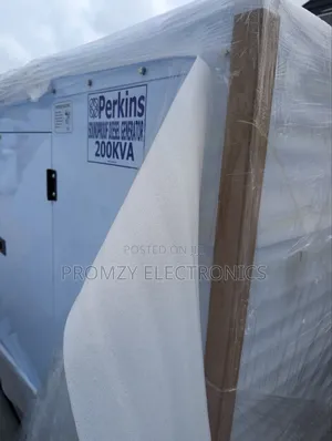 Sp200kva Brand New Perkins Diesel Soundproof Generator 2years Wty