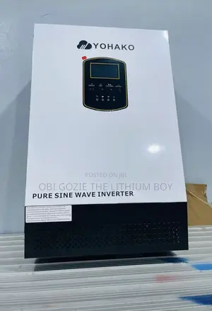 2.5kva 24v Yohako Non Hybrid Solar Inverter. Best Importer in Lagos