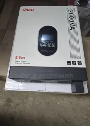 New E-Sun 2kva Sako Solar Inverter Pure Sine Wave. Best Importer Lagos
