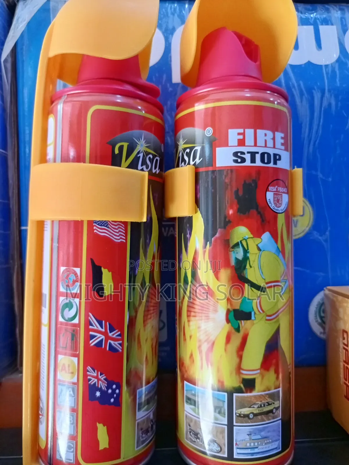 Solar Fire Extinguisher Visa