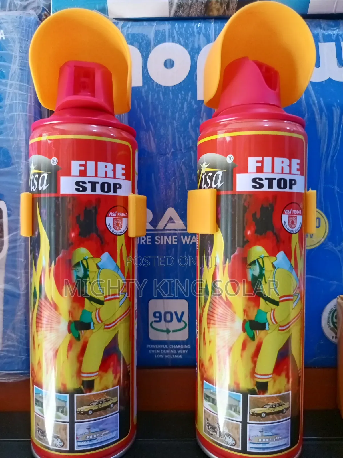 Solar Fire Extinguisher Visa