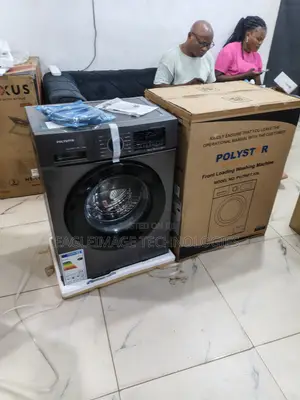 Polystar 7kg Front Load Washer – Compact Black Edition