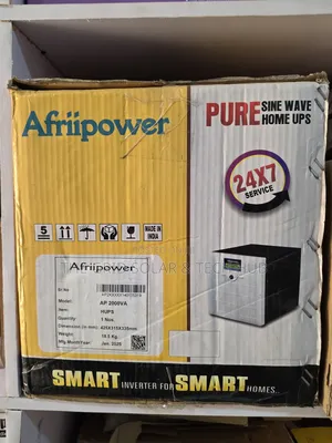 Afriipower 2000va Pure Sine Wave Inverter (Home Ups) - Ap 2000va