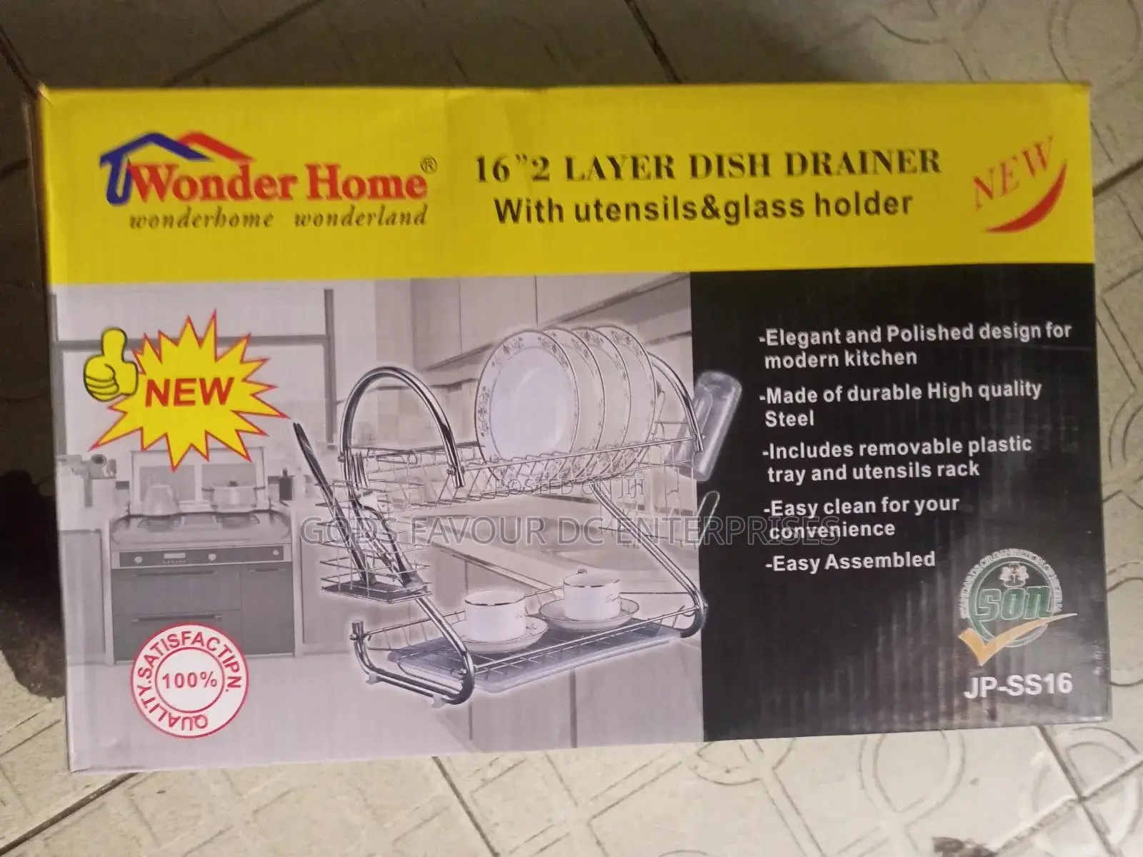 Stainless Plate Rack
