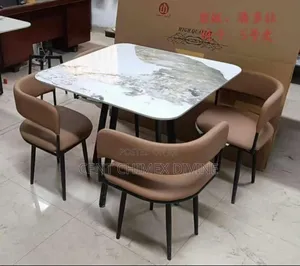 Brown 4 Seater Dinning