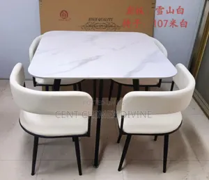 Cream by 4 Seater Dinning