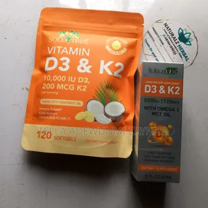 Vitamin D3 K2-softgel Or Liquid Drops