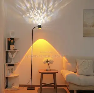 Aluminum Reflective Home Decor Floor Lamp