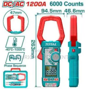 Total Dc/Ac Clamp Meter 1200a TMT