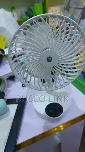 7626 Dp Soft Touch Rechargeable Fan