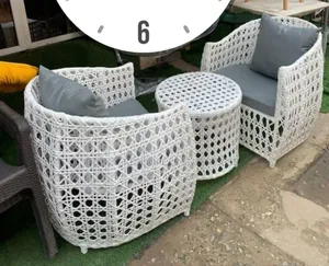 King and Queen Rattan Outdoor Chairs