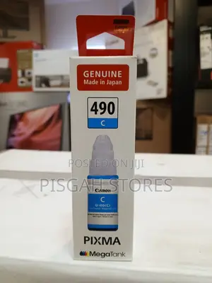 Genuine Canon Pixma 490 Cyan Ink