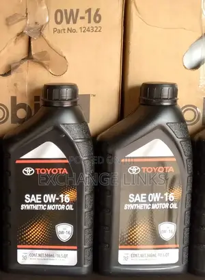 Toyota Engine Oil 0w-16