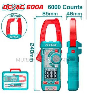 Total Dc/Ac Clamp Meter Ac/Dc 600a Tmt766002
