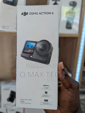 Dji Osmo Action 6 Essential Combo, Action Camera With Square Sensor