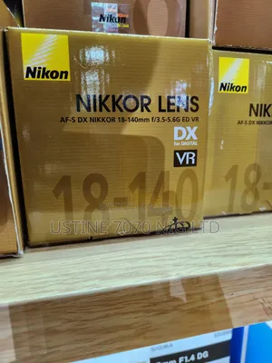 Nikon Lens 18-140vr (New)