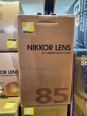 Nikon Lens 85mm 1.8g (New)