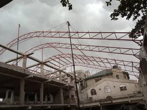 Steel Construction Expect In Warehouse