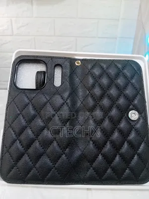 Ocase For iPhone 17 Pro Max ,Rfid Blocking, Card Holders, Argyle Black