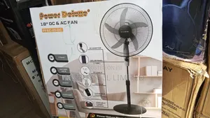 18" Inches Ac/Dc Power Deluxe Standing Fan.