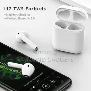 I12 Tws Bluetooth Earbuds – Hifi Stereo, Touch Control
