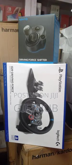 G29 Steering Wheel and Gear Shifter