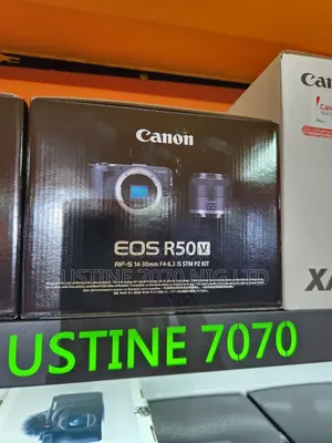 Eos R50v Canon Mirrorless Camera (New)