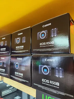 Eos R50v Canon Mirrorless Camera (New)
