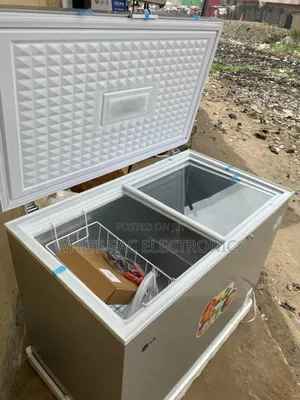 Original > Lg 400 Litre Solar Freezer(Nepa & Solar )Inner Glass Door