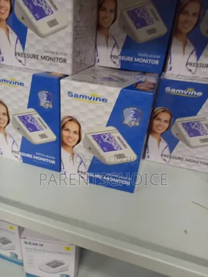 Digital Samvine Arm Blood Pressure Monitor With Cuff and Batteries